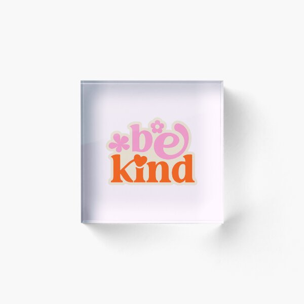Aperçu de l'œuvre Be Kind Floral créée et vendue par Coffee First Co..