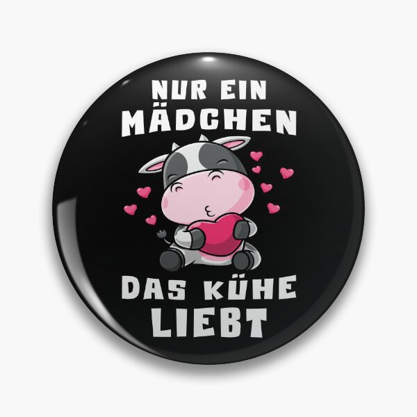 Item preview, Mädchen Das Kühe Liebt Cowhugger German Farm Quote Cute designed and sold by Parkerzz.