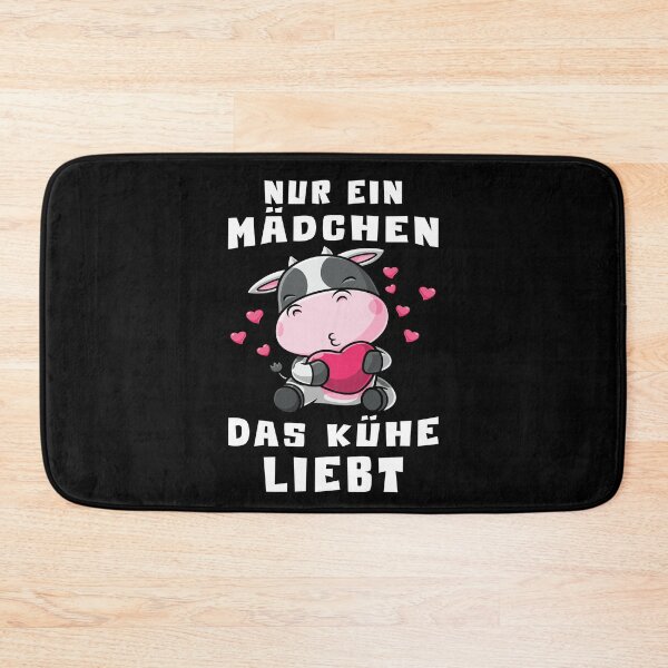Item preview, Mädchen Das Kühe Liebt Cowhugger German Farm Quote Cute designed and sold by Parkerzz.
