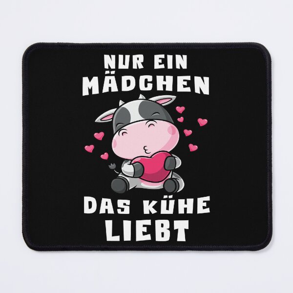 Item preview, Mädchen Das Kühe Liebt Cowhugger German Farm Quote Cute designed and sold by Parkerzz.