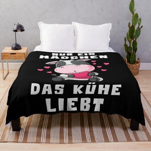 Item preview, Mädchen Das Kühe Liebt Cowhugger German Farm Quote Cute designed and sold by Parkerzz.
