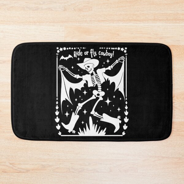 Item preview, Spooky Skeleton Cowboy Western Halloween Wings Funny Quote designed and sold by Parkerzz.