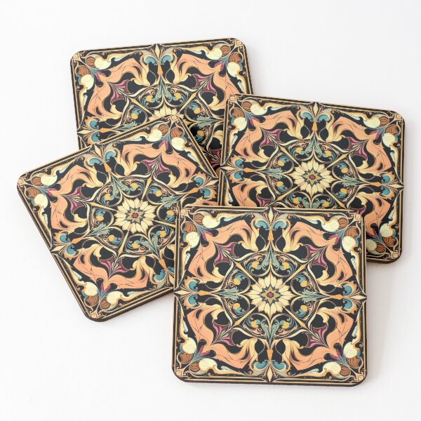 Item preview, Intricate Vintage Medallion Design in Rich Vibrant Colors designed and sold by semenol.