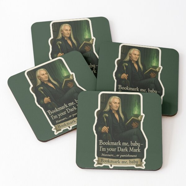 Item preview, Dark Mark Bookmark – Lucius’s Literary Punishment Sticker designed and sold by MAVNALE.