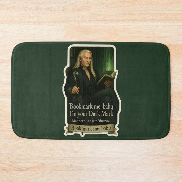 Item preview, Dark Mark Bookmark – Lucius’s Literary Punishment Sticker designed and sold by MAVNALE.