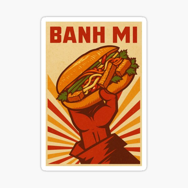 Item preview, Bahn Mi revolution  designed and sold by Pixel Propaganda.