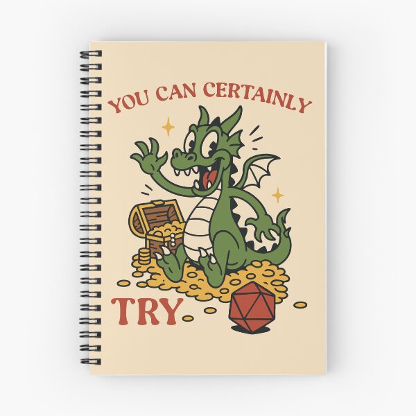 Item preview, You Can Certainly Try Green Dragon TTRPG designed and sold by pixeptional.