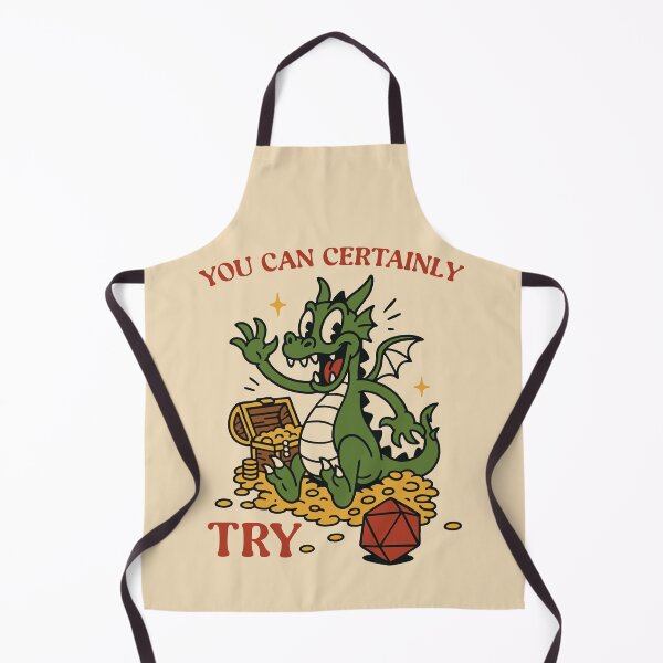 Item preview, You Can Certainly Try Green Dragon TTRPG designed and sold by pixeptional.