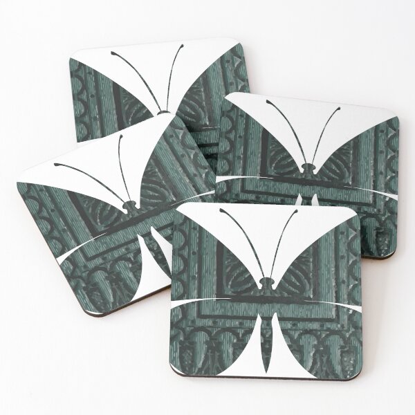 Item preview, A green ornament butterfly designed and sold by LiviaPenroseDesigns.
