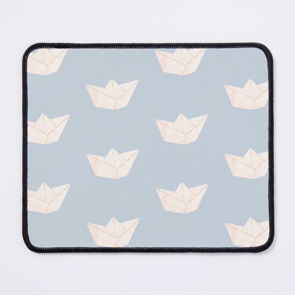 Item preview, Playful White Origami Paper Boat designed and sold by Yulia Saraswati.