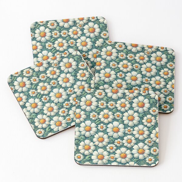 Item preview, Knitfield Blooms designed and sold by Oonward2021.