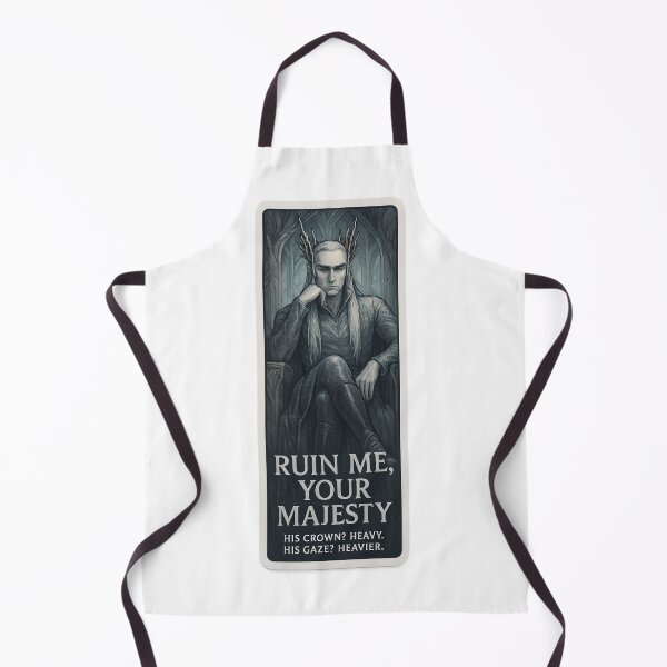 Item preview, Ruin Me, Your Majesty – Thranduil Thirst Sticker designed and sold by MAVNALE.