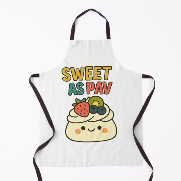 Item preview, Sweet As Pav - Kawaii Pavlova Cute Australian Food Design designed and sold by POPDOTSHOP.