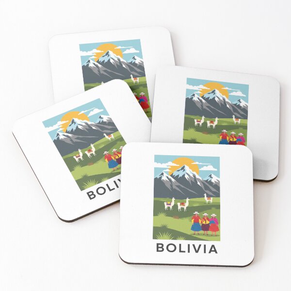 Item preview, Bolivia (Colección de países) designed and sold by HeartbeatPrint.