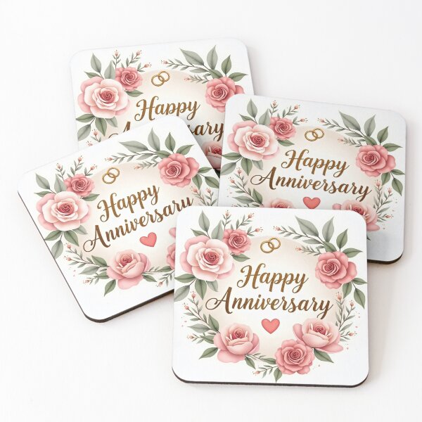 Item preview, Happy Anniversary – Romantic Stickers & Gifts to Celebrate Every Love Story designed and sold by Boyd2020.
