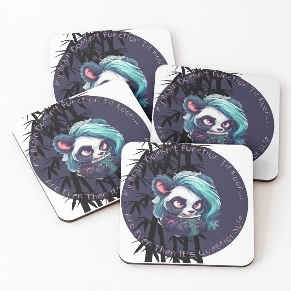 Item preview, Brain Doesn't Function (Panda) designed and sold by Shortyshadow4.