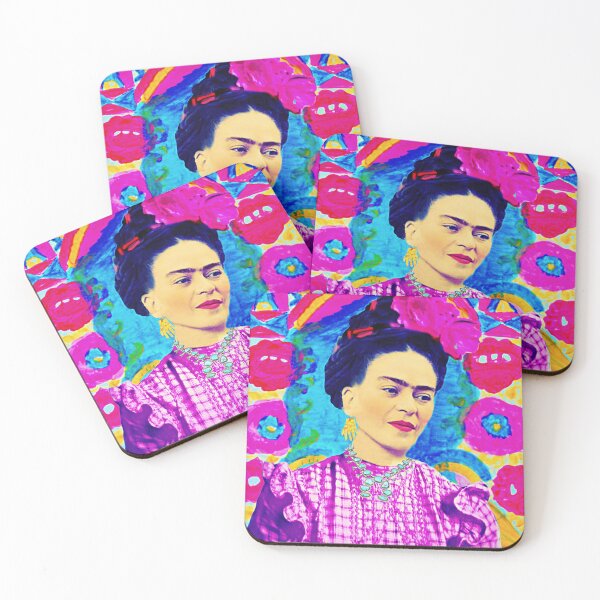 Item preview, Frida Kahlo Colorful Floral designed and sold by FridaArtGallery.
