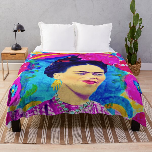 Item preview, Frida Kahlo Colorful Floral designed and sold by FridaArtGallery.