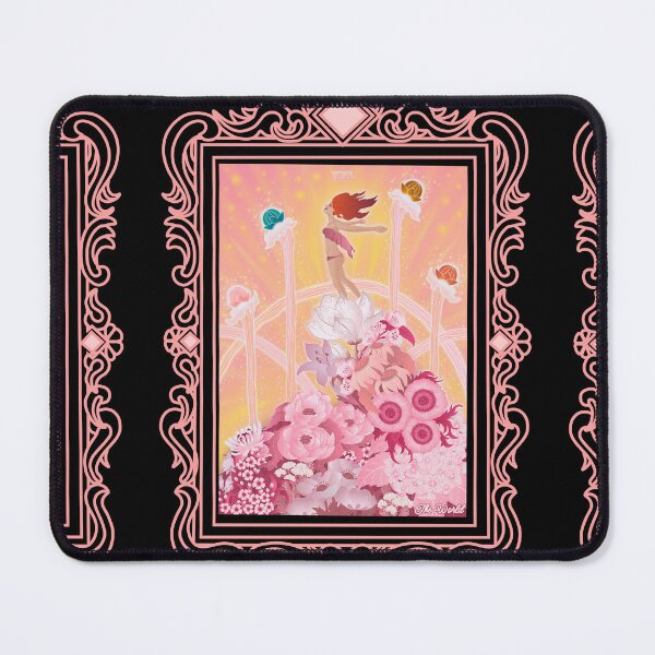Item preview, Pink tarot cards in frames designed and sold by Sciurustarotus.
