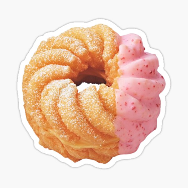 Item preview, Pretty in Pink Donut Sticker  designed and sold by stickersony.