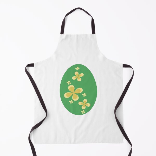 Item preview, Floral Green Easter Egg – Stylized Spring Design designed and sold by TeesHearts100.