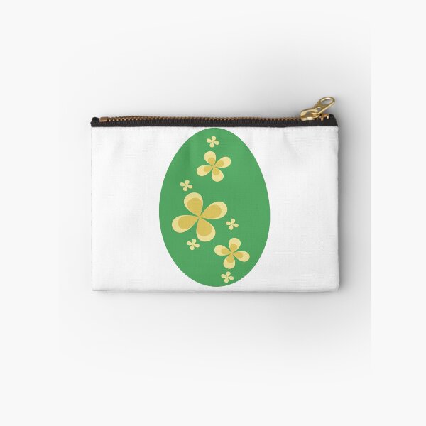 Item preview, Floral Green Easter Egg – Stylized Spring Design designed and sold by TeesHearts100.