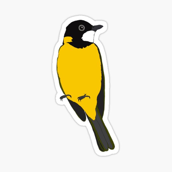 Item preview, Australian Bird Golden Whistler Illustration designed and sold by LittleBirdIllustrations.