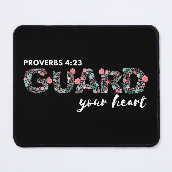 Item preview, Guard Your Heart - Proverbs 4:23 - Bible verse designed and sold by MoriaStore.