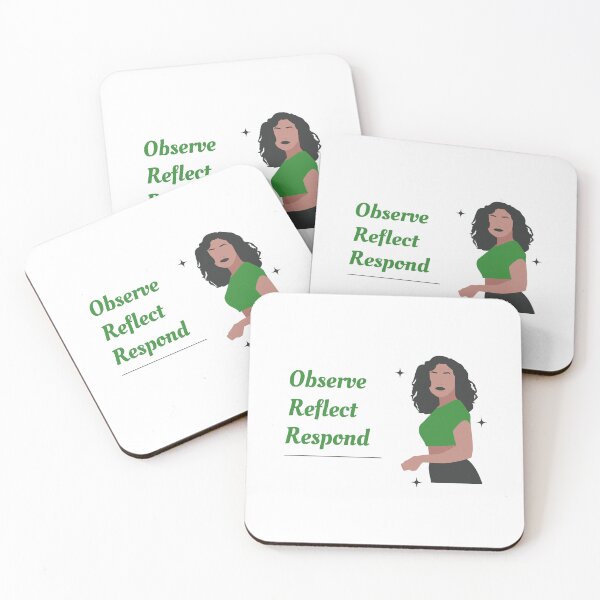 Item preview, Observe, Reflect, Respond | Stoicism Philosophy, Stoic Mindset  designed and sold by LexaArtworks.
