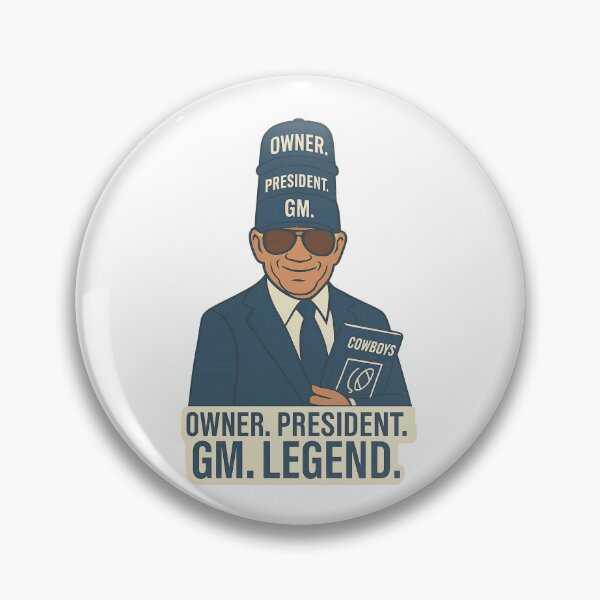 Item preview, Jerry Jones Dallas Cowboys funny sticker designed and sold by CoachEkong.