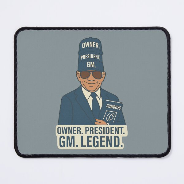 Item preview, Jerry Jones Dallas Cowboys funny sticker designed and sold by CoachEkong.
