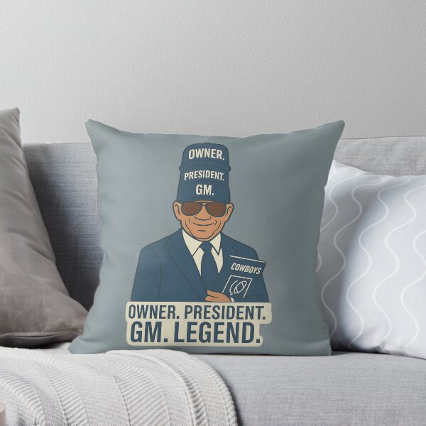 Item preview, Jerry Jones Dallas Cowboys funny sticker designed and sold by CoachEkong.