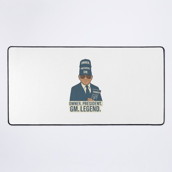 Item preview, Jerry Jones Dallas Cowboys funny sticker designed and sold by CoachEkong.