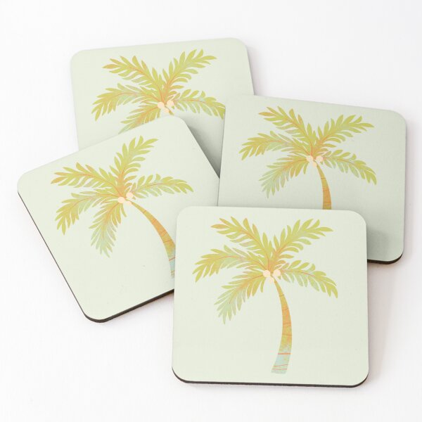 Item preview, Beautiful Tropical Green Coconut Tree designed and sold by Yulia Saraswati.