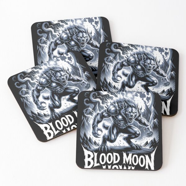 Item preview, Blood Moon Werewolf Howling designed and sold by jbfart.