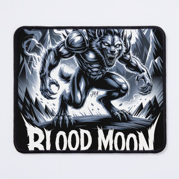 Item preview, Blood Moon Werewolf Howling designed and sold by jbfart.
