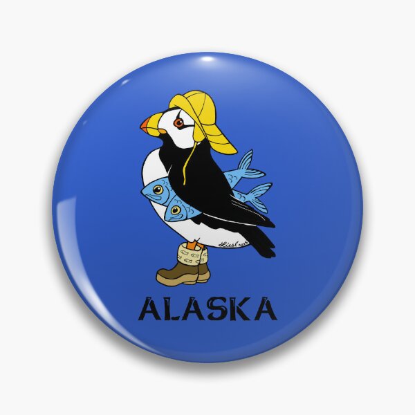 Item preview, Puffin Fisherman Alaska designed and sold by sharkbait83.