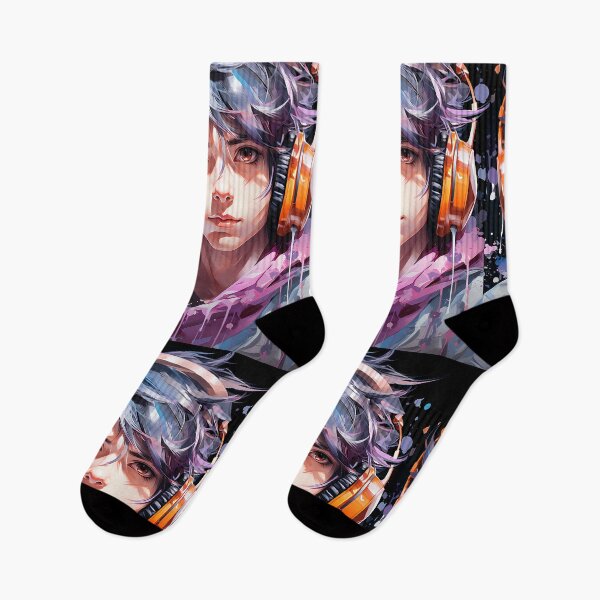 Item preview, Anime Boy with Headphone designed and sold by NMB-ART-Design.
