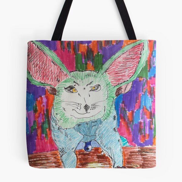 Item preview, Big Ears Fennec Dog Artist Illustration Collaboration  designed and sold by Licorice Moon.
