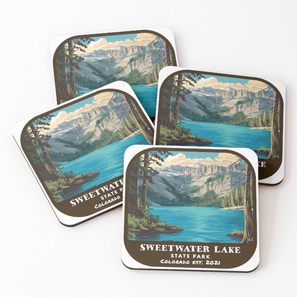 Item preview, Vintage Sweetwater Lake State Park (Colorado State Park) designed and sold by RabbitK.