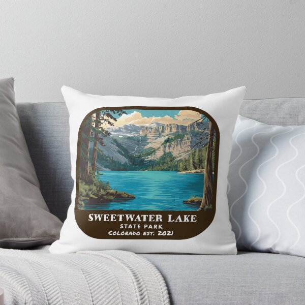 Item preview, Vintage Sweetwater Lake State Park (Colorado State Park) designed and sold by RabbitK.