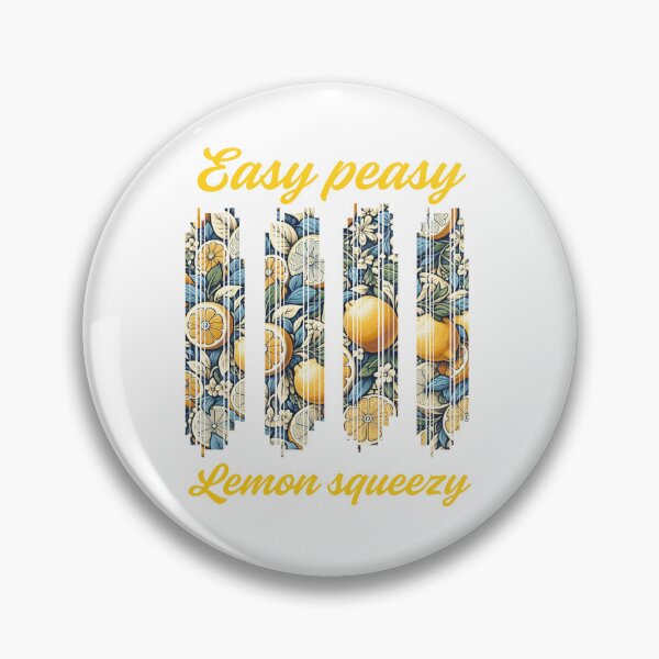 Item preview, Easy peasy lemon squeezy designed and sold by BritishDelights.