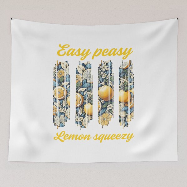 Item preview, Easy peasy lemon squeezy designed and sold by BritishDelights.