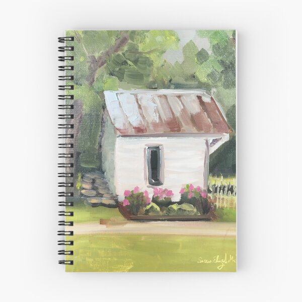 Item preview, Smokehouse at Crook Peony Farm designed and sold by Susan Elizabeth Jones Art.