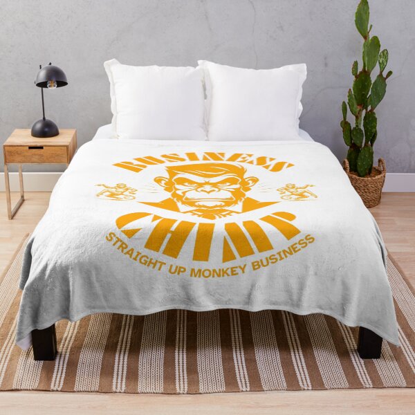 Item preview, Business Chimp - Straight Up Monkey Business designed and sold by UNK-Fatigues.