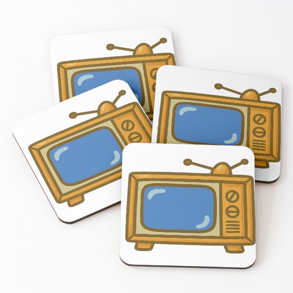 Item preview, Retro Cartoon TV – Vintage Television Sticker designed and sold by CanSparkleArt.