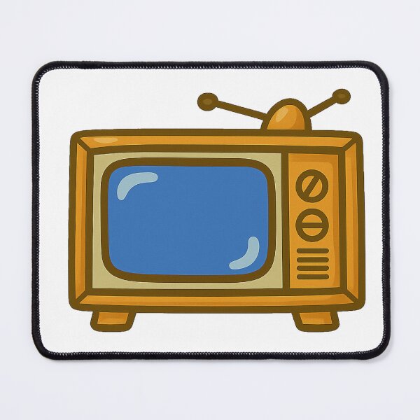Item preview, Retro Cartoon TV – Vintage Television Sticker designed and sold by CanSparkleArt.