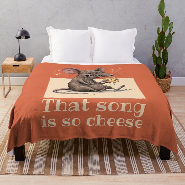 Item preview, Funny Rat Cheesy Music Art designed and sold by KiwiRider.