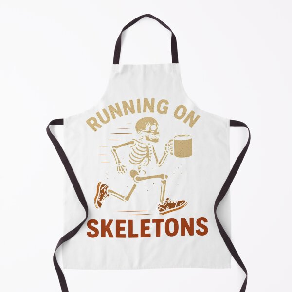 Item preview, Running On Skeletons - Funny T-shirt designed and sold by FunnyTshirtGuy.