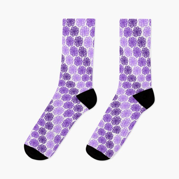 Item preview, Purple flowers designed and sold by MommyDoodles97.